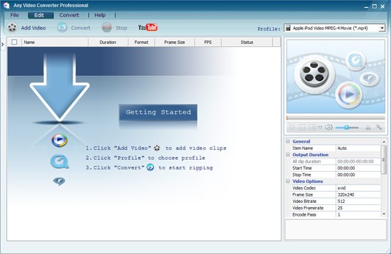 Any DVD Converter Professional 7.7.0 Crack + Serial Key Download 2022