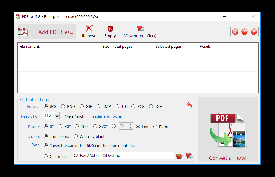 TriSun PDF To JPG Crack 22.3 Build 083 + License Key Download 2022